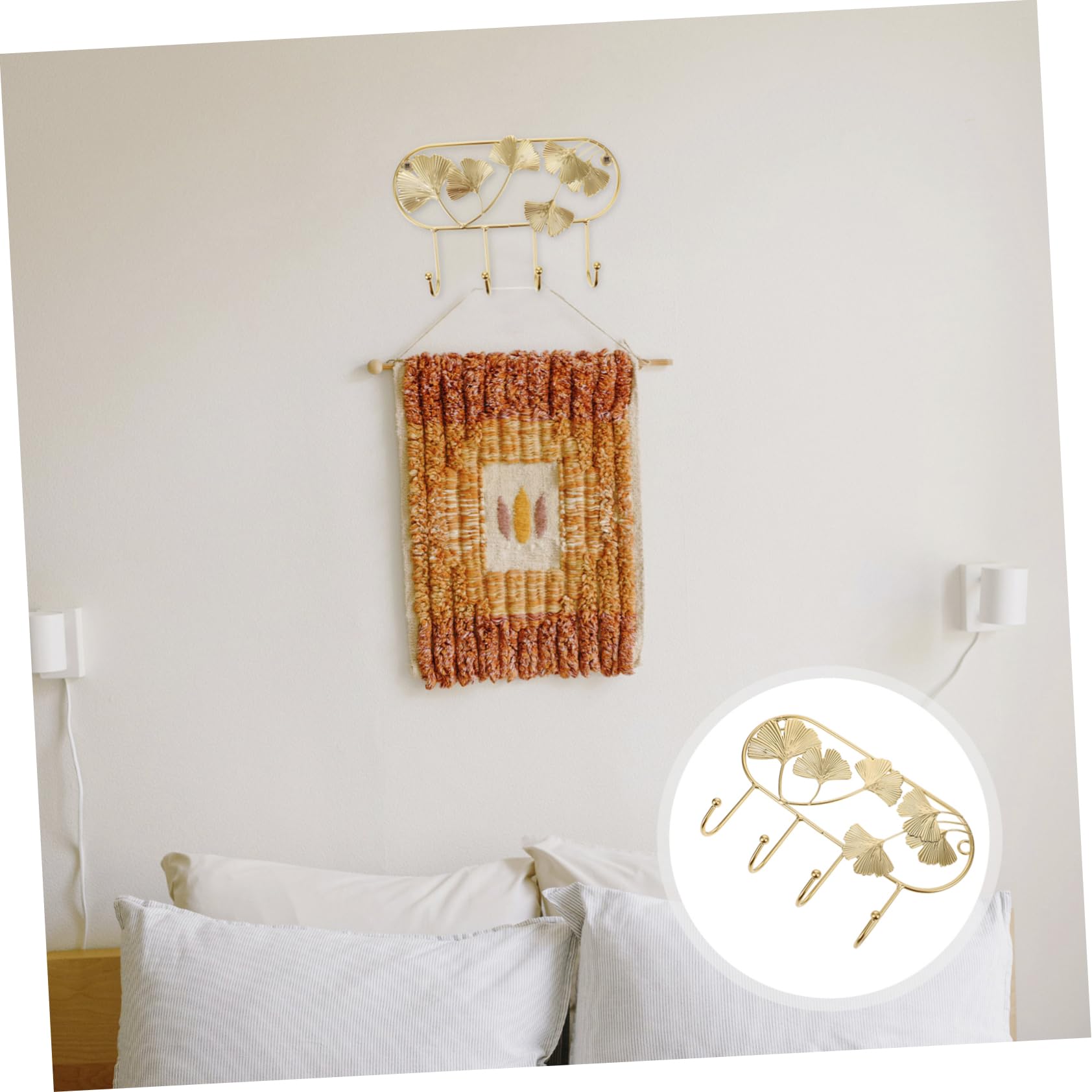 STOBOK 3 Stück Hakenleiste für Wand Retro Kleiderhaken Eisen Aufhängung für Jacken Schlüssel Accessoires Platzsparend für Bad und Schlafzimmer