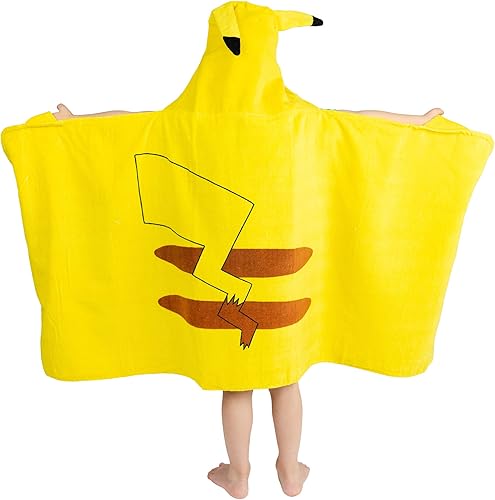 Miniatura 4 de Franco Pokemon Pikachu - Toalla con capucha + toalla de playa Pokemon