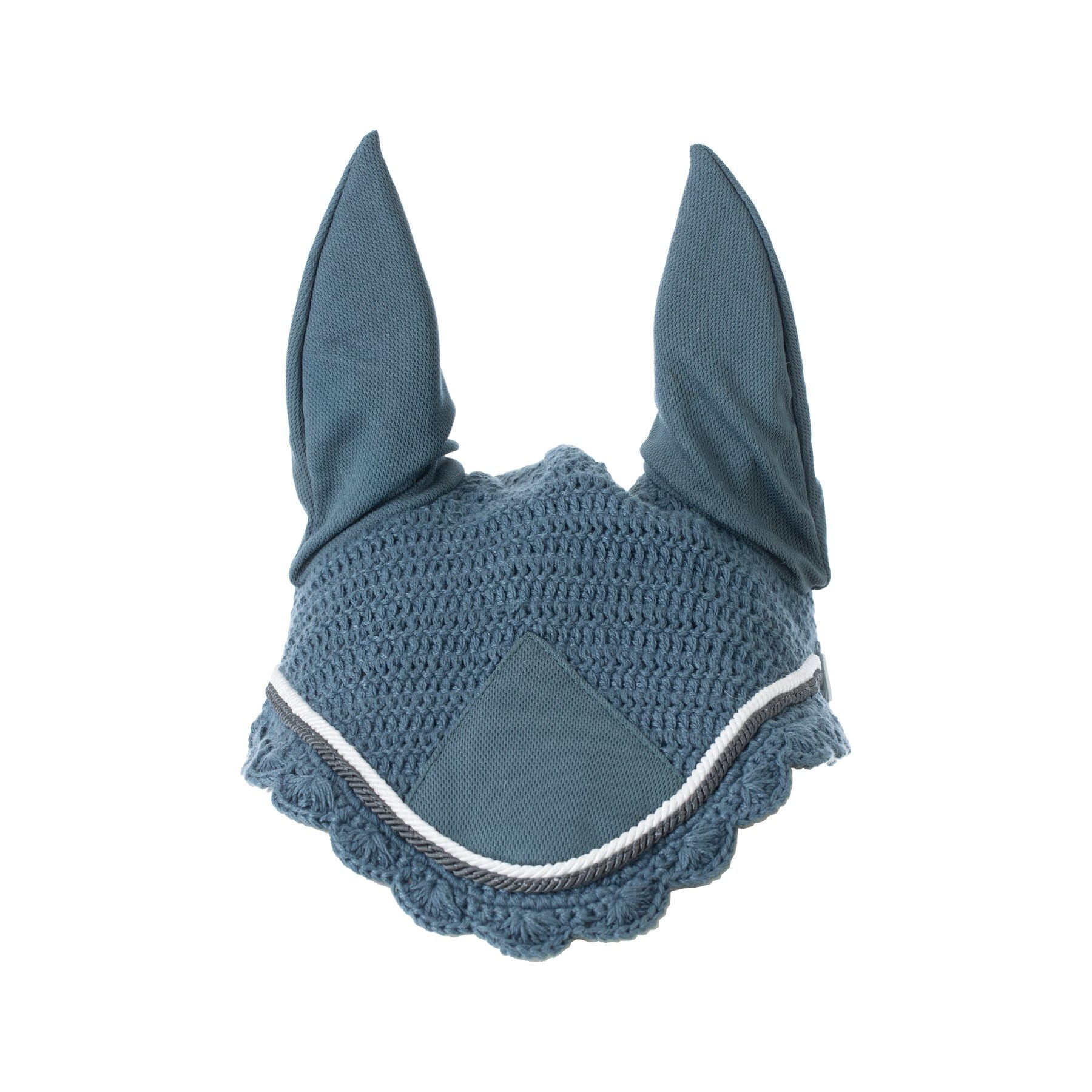 Bonnet Equinavia Nord Ear Net Mirage Blue anti-bruit cheval