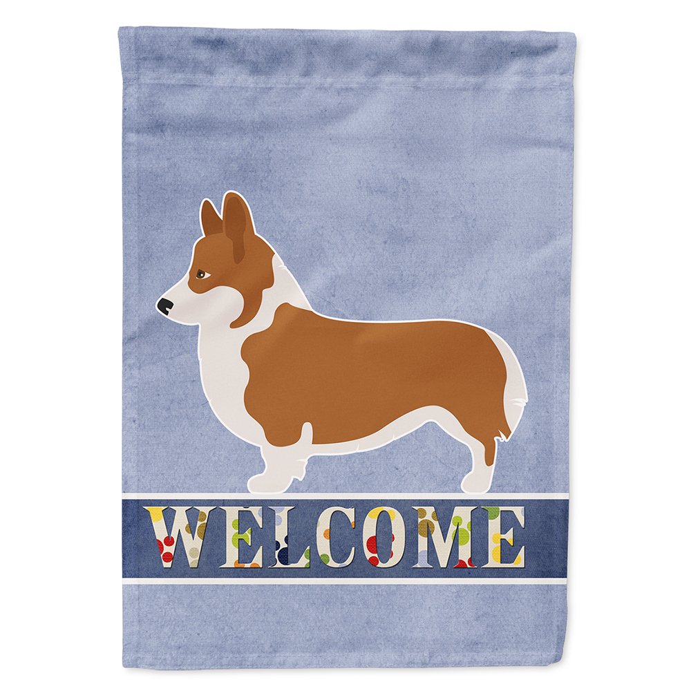 Drapeau de bienvenue Corgi parfait pour embellir votre jardin et votre maison