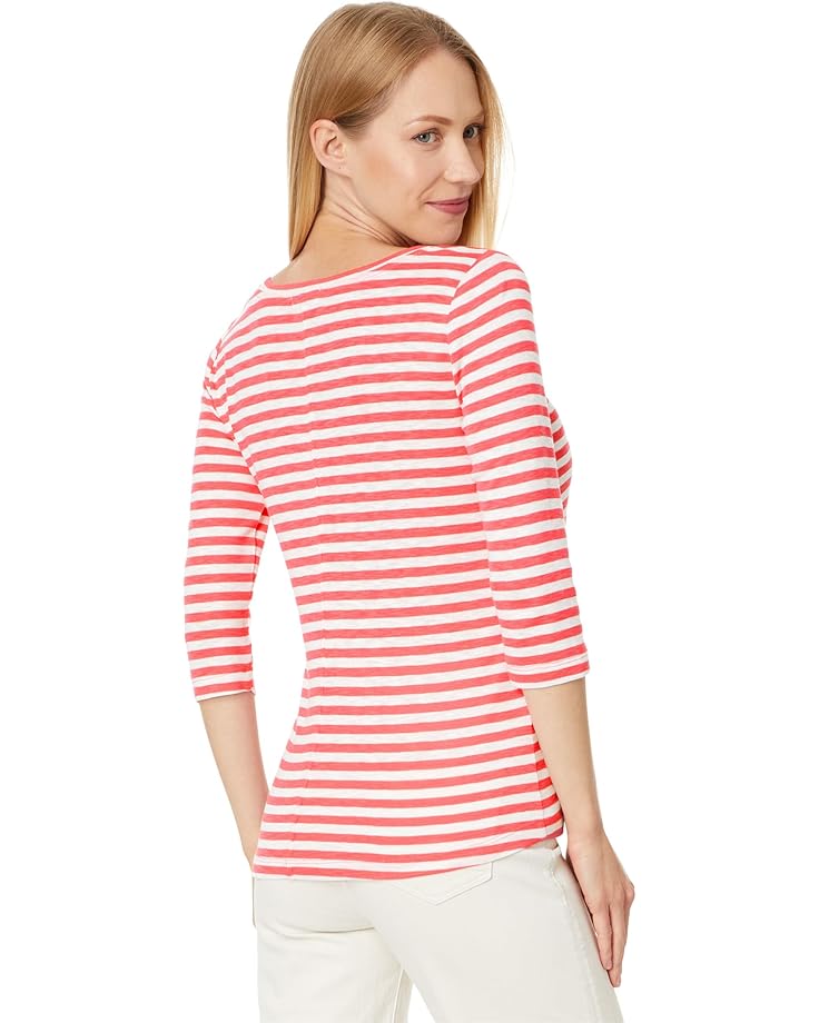 NIC+ZOE 3/4 Sleeve Stripe Boat Tee - #2 of 4