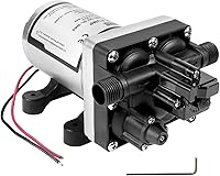 Vista 13 de Bomba de agua Wassermann para RV 12 voltios DC 3.0GPM 55PSI, reemplazo para 4008-101-A65, bomba de agua autocebante con diafragma y interruptor