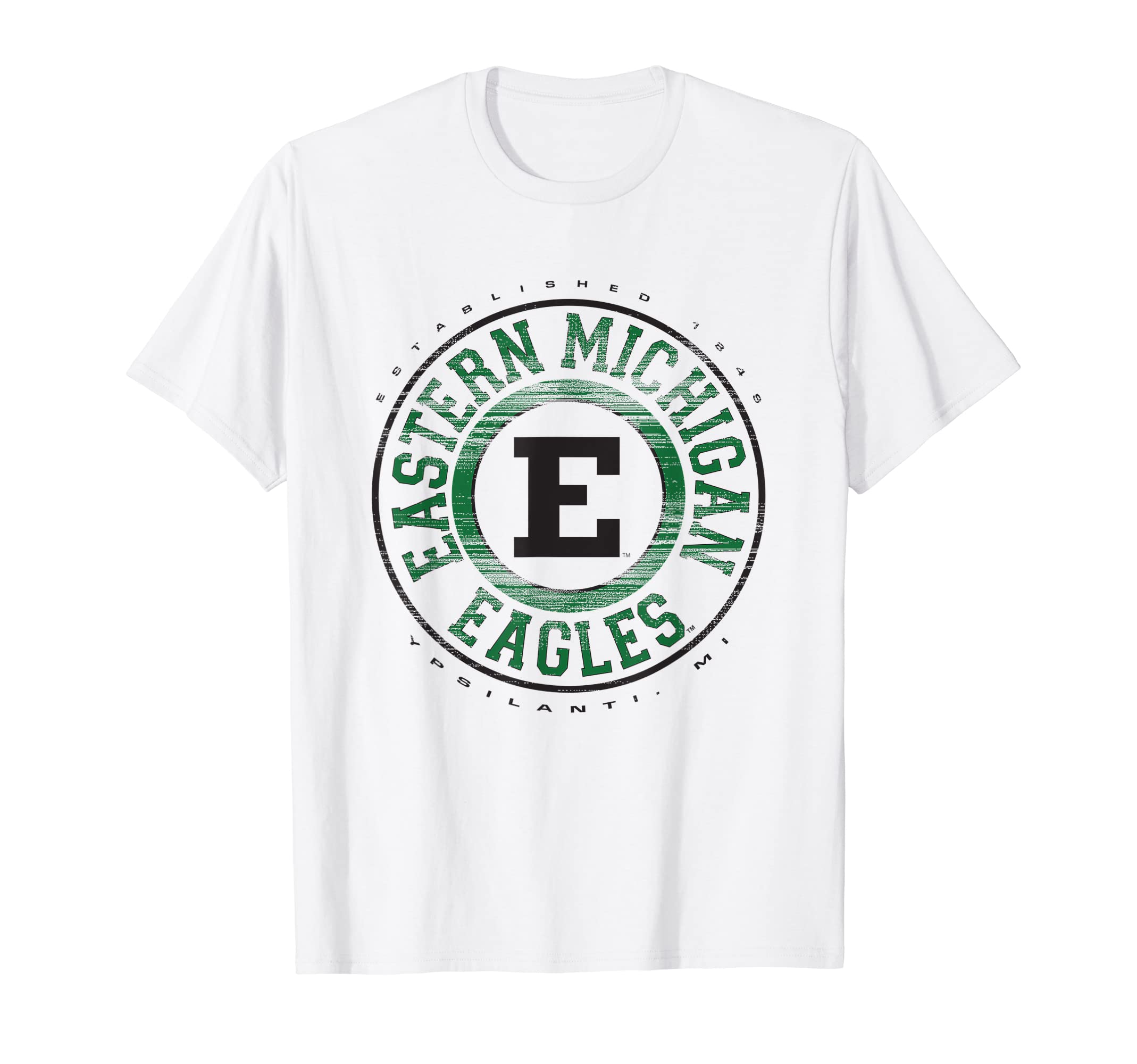 Elite AuthenticsEastern Michigan Eagles Showtime White Officially Licensed T-Shirt