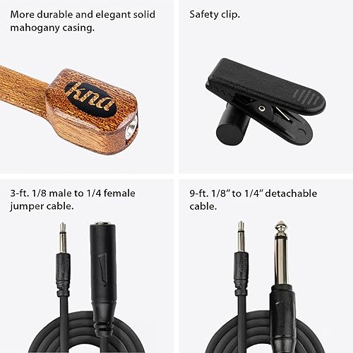 Miniatura 7 de KNA NG-1 Pastilla piezoeléctrica para guitarra de cuerda de nylon