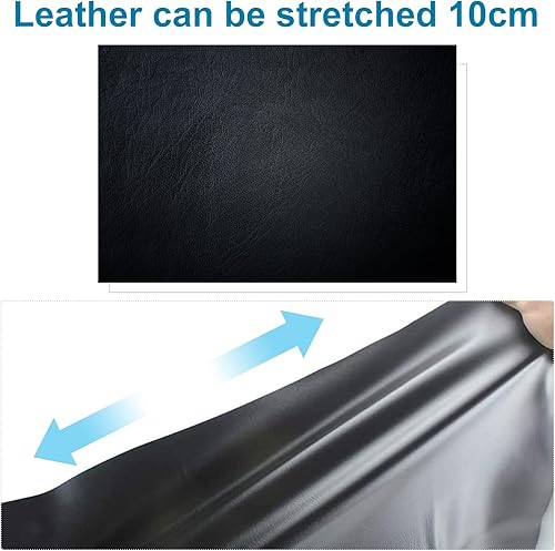 Miniatura 3 de MOTOBA - Funda de piel elástica para asiento de motocicleta, protector universal de asiento flexible para motocicleta, con tornillo de pulgar, 39.4