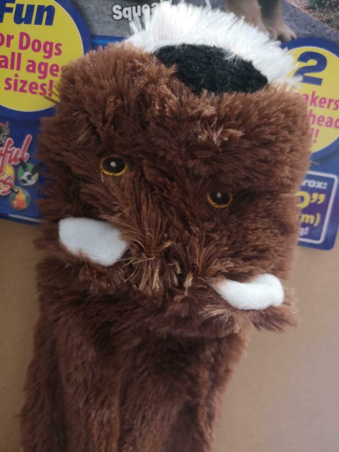 Big Boy 30″ DeLuxe Unstuffed No Mess Squeaky Animal Large Giant Dog