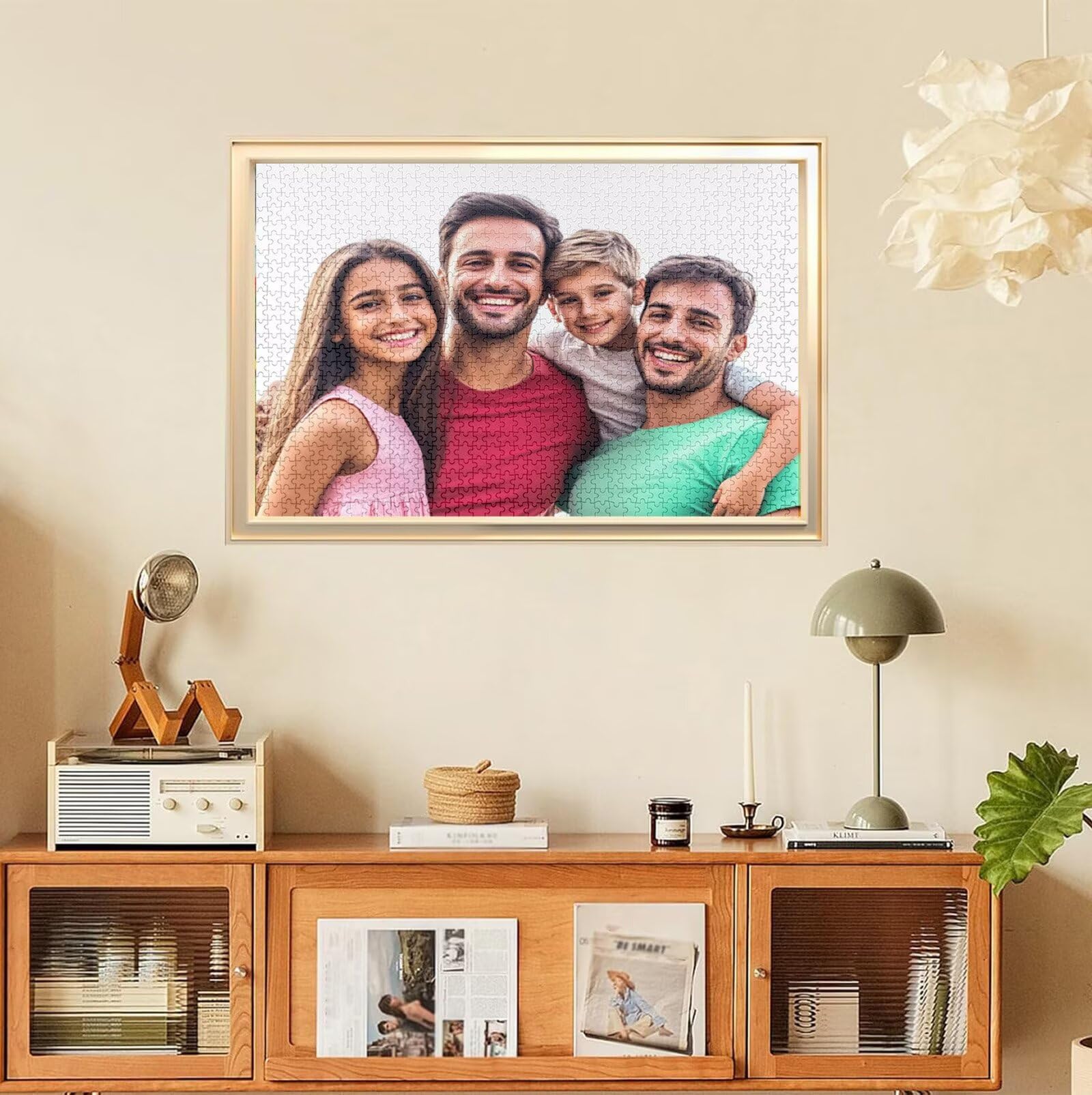 Puzzle Personalizado con Foto Personalizado con Foto Rompecabezas Personalizada con Imagen HD, Texto o Nombre Navidad Halloween Día del Niño Juegos de Inteligencia Regalos para Niños Amigos h-196