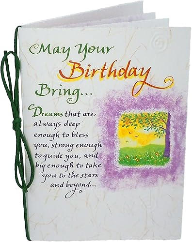 Miniatura 3 de Blue Mountain Arts Birthday Card—Birthday Wishes for a Friend, Family Member, or Someone Special in Your Life (May Your Birthday Bring) Verde