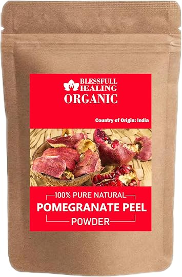 Blessfull Healing Organic Pomegranate Peel Powder 100% Pure Natural 200 Gram / 7.05 oz