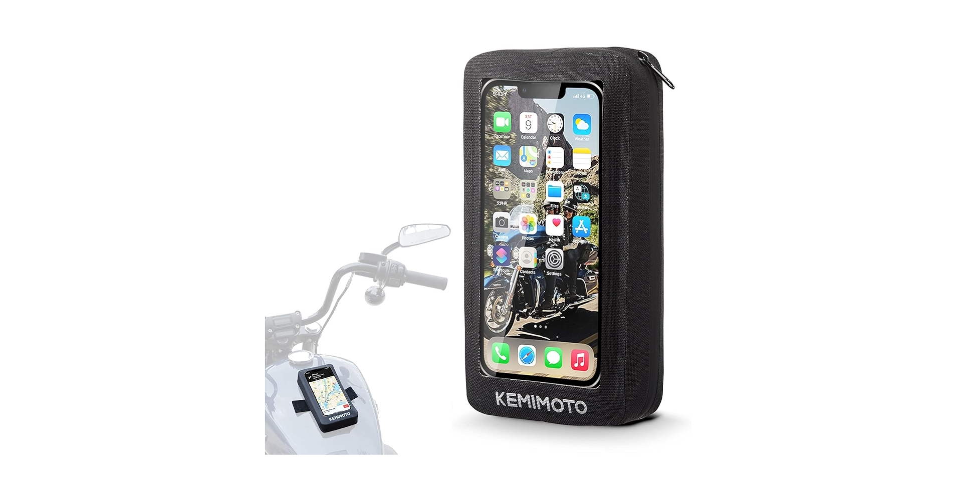 Cell Phone Tank Bag Phone Touch Screen Bag - Motorcycle Navigation