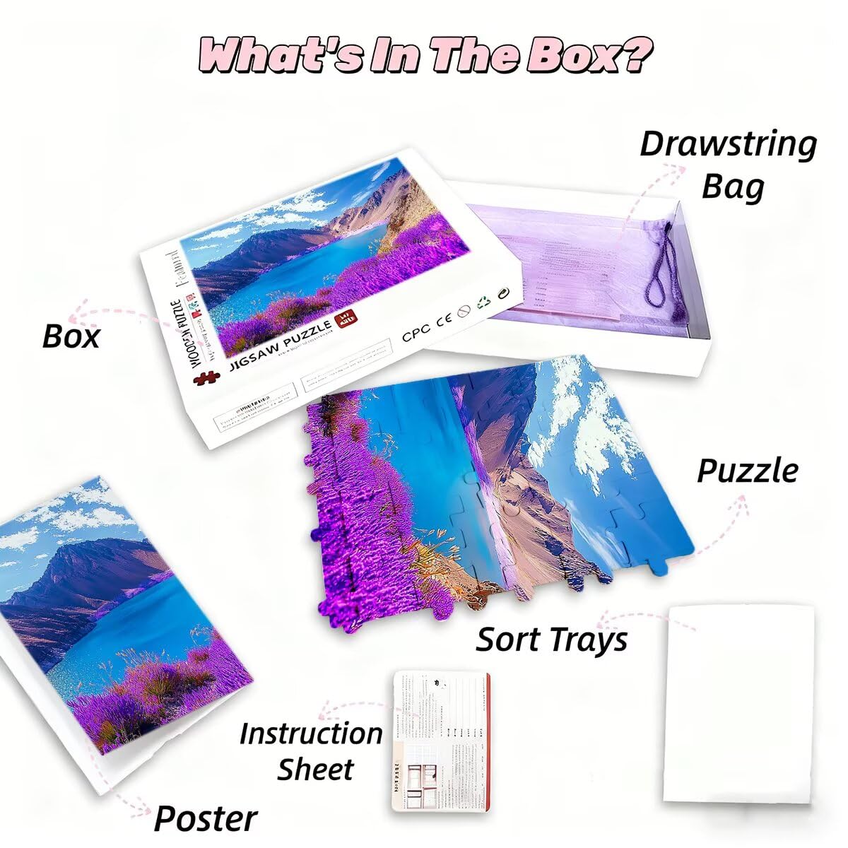 Puzzle 4000 sztuk dla dorosłych krajobrazy puzzle dla dorosłych ocean puzzle zabawki edukacyjne oryginalne prezenty dla kobiet puzzle kreatywna rozrywka klasyczna rodzina gra 141x87cm L-83