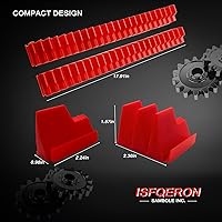 Vista 3 de 92PC Magnetic Wrench Organizer for Toolbox Drawers - Heavy Duty Modular Tool Rack with SAE/Metric Labels,Customizable Storage & Strong Magnet Base