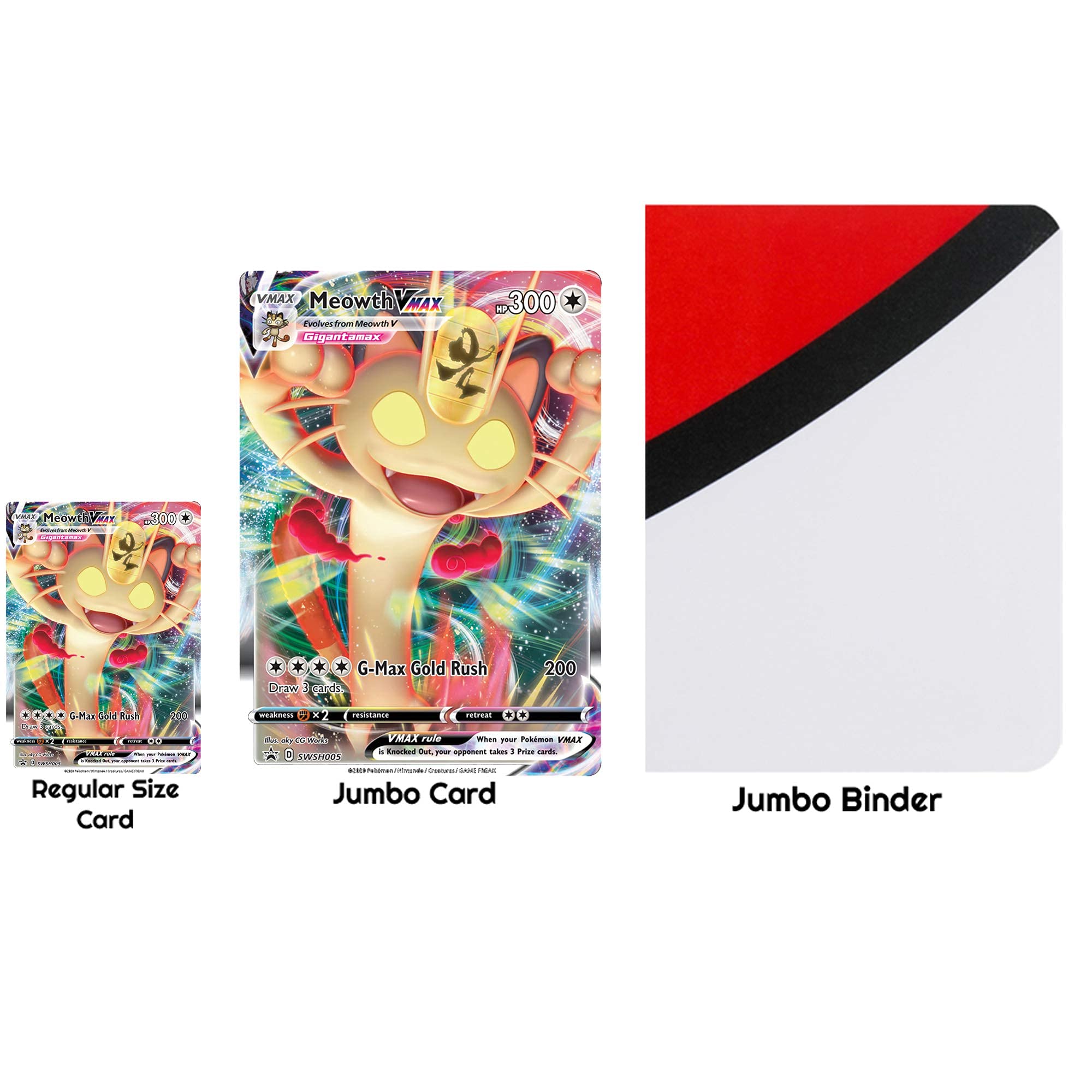 Totem World Jumbo Card Binder Compatible with Pokemon Oversized Card 3