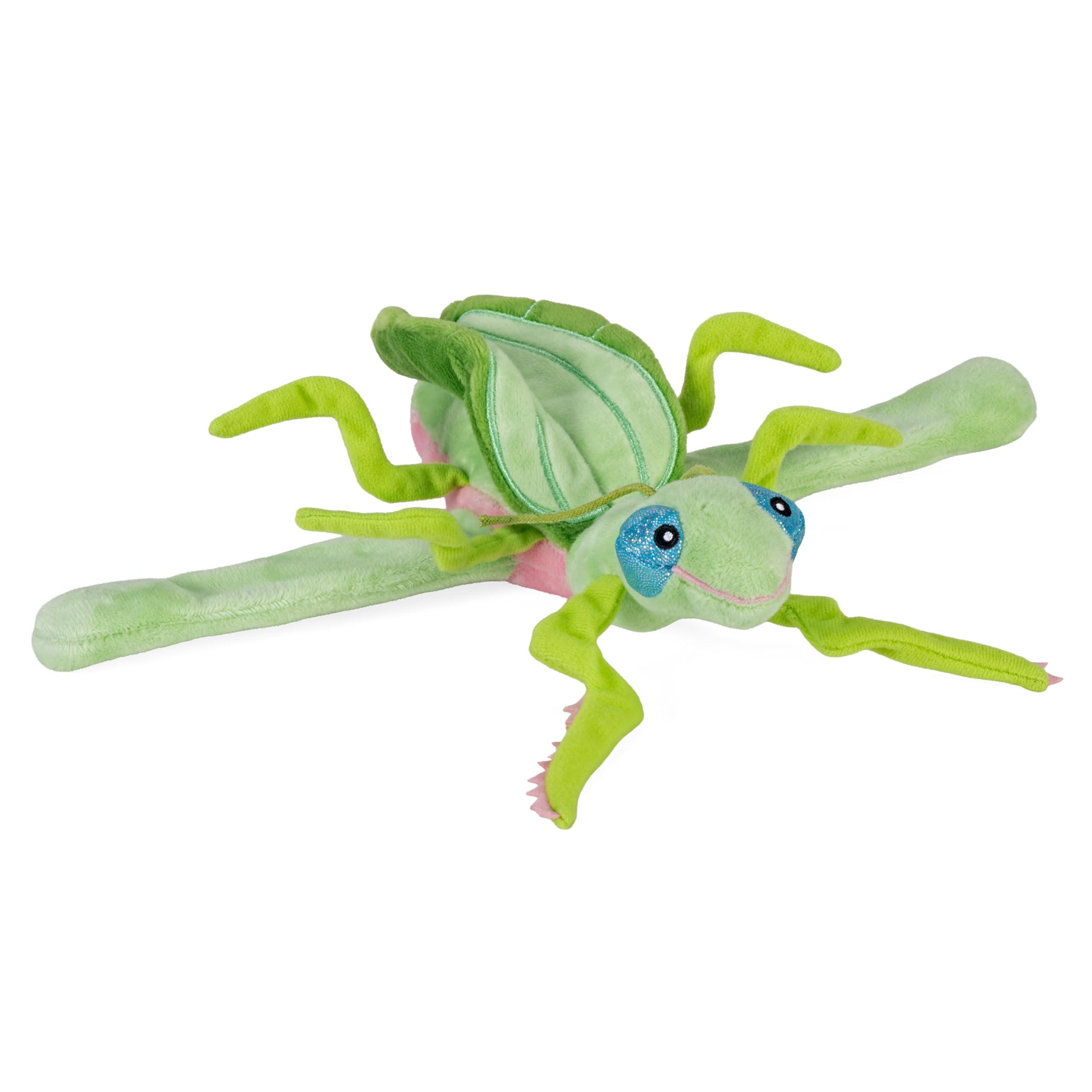 Wild Republic Huggers Praying Mantis, Stuffed Animal, 8 Inches, Plush Toy, Fill is Spun Recycled Water Bottles