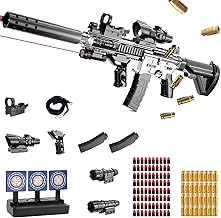 Soft Bullet Toy Gun, Foam Blaster, Shooter Toy Guns, Foam Blaster Toy, for Indoor and Outdoor Play, Birthday Gifts for 14+