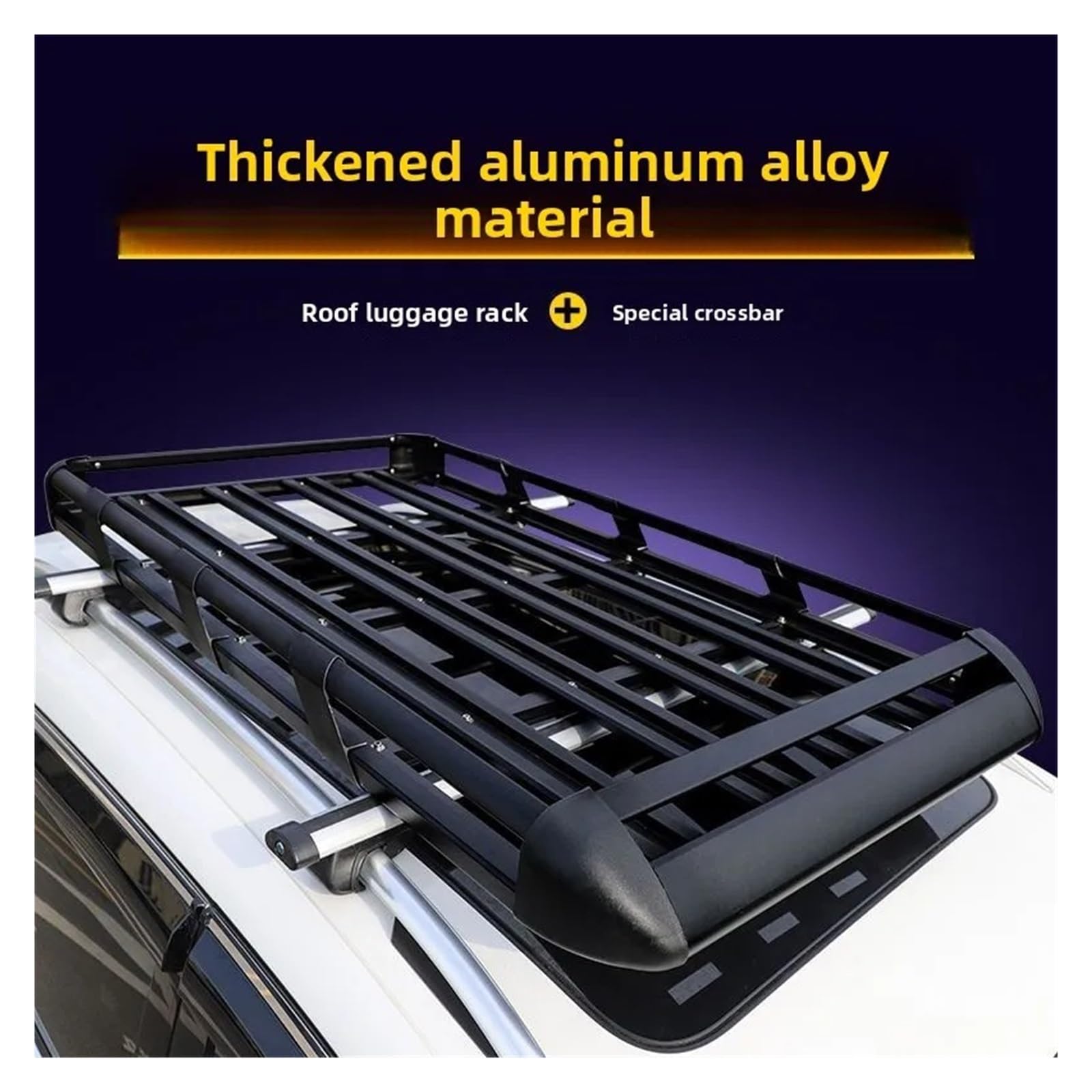 Dachgepäckträger Rahmen Auto Reise Korb SUV Off-Road Universal Modifiziert Dachgepäckträger Cross