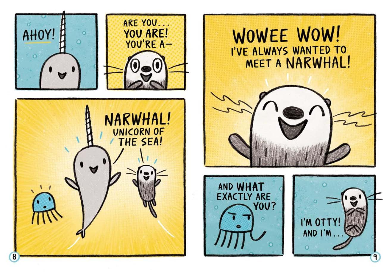Narwhal's Otter Friend (A Narwhal and Jelly Book #4) - Image 3
