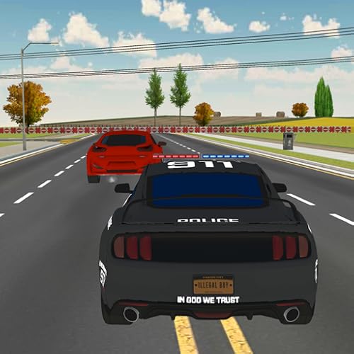 Juego de persecución de mafias en coches de policía de la ciudad real: Aventura de conducción de coches de policía en 3D