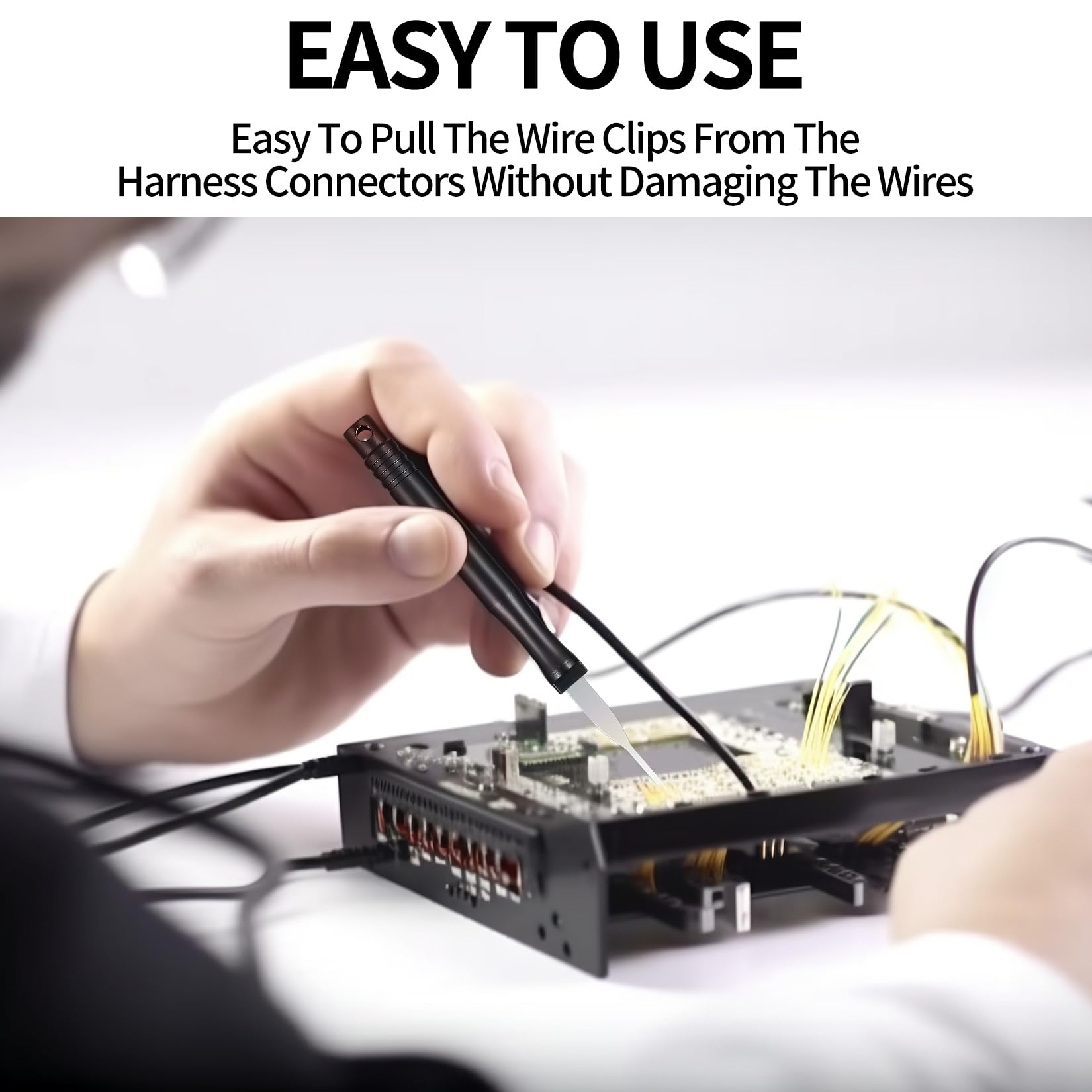 30 Pz Strumenti di Rimozione Terminale, Pins Rimozione per Auto Elettrico Connettore a Crimpare, Connettore per Terminale Elettrico Rimuovi Kit per Auto, Kit di Strumenti per Rimozione Terminali
