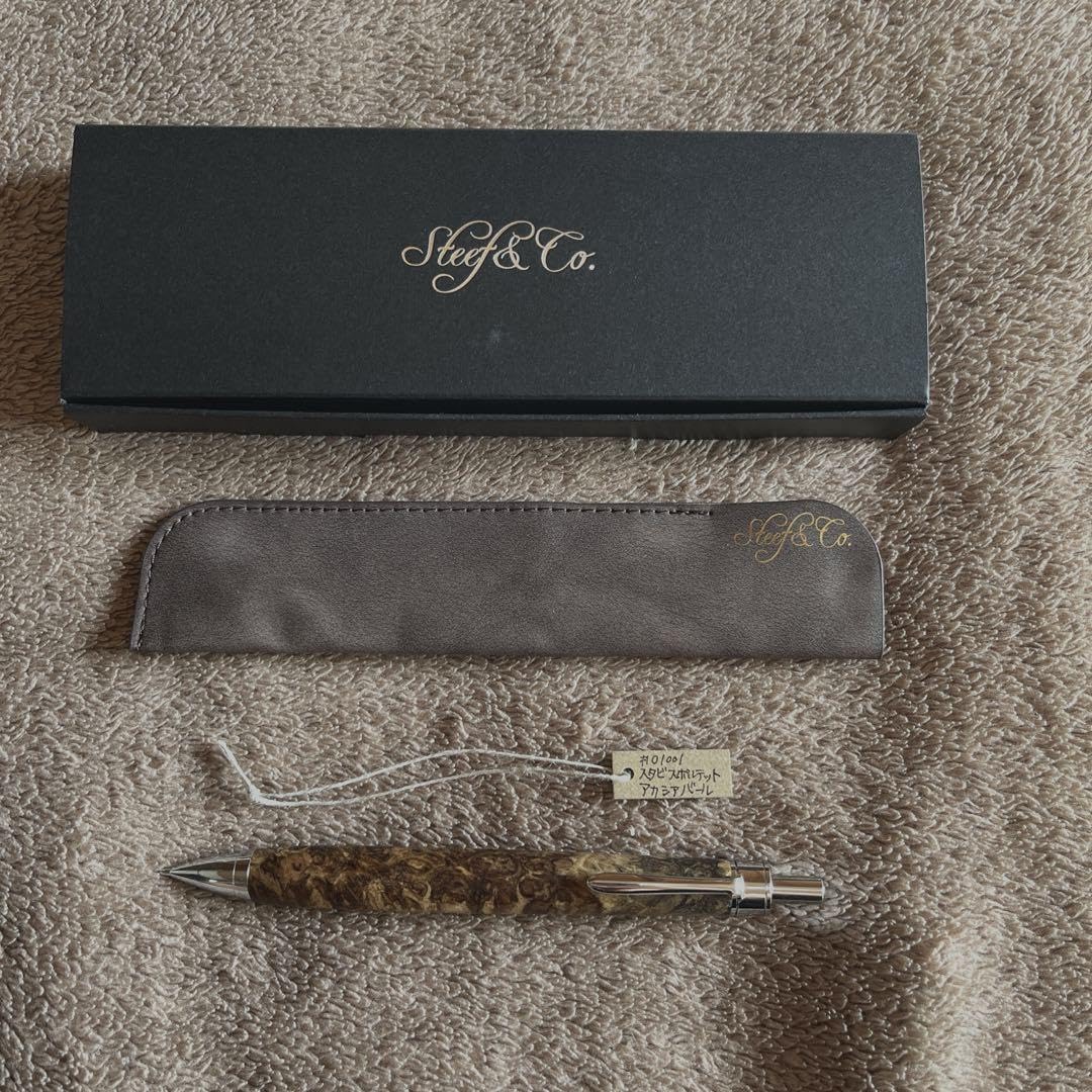 Steef&co. スポルテッドアカシア バール シャーペン