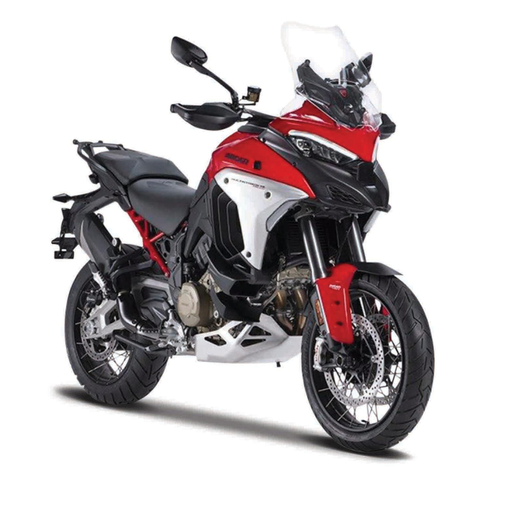 1:18 DUCATI MULTISTRADE V4, Red, Black