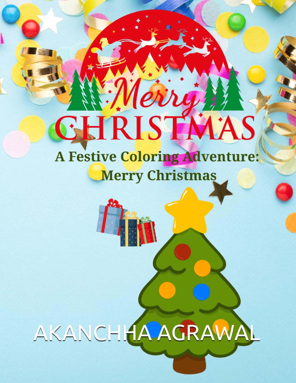 A Festive Coloring Adventure: Merry Christmas