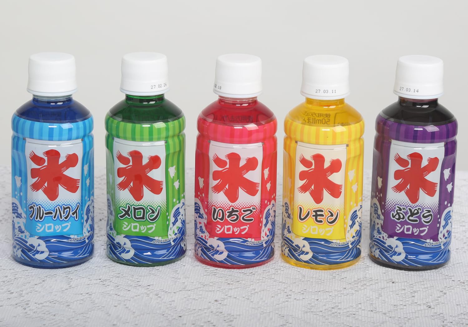 Amazon.co.jp: 【まとめ買い 5本セット】かき氷シロップ 200ml (ブルー