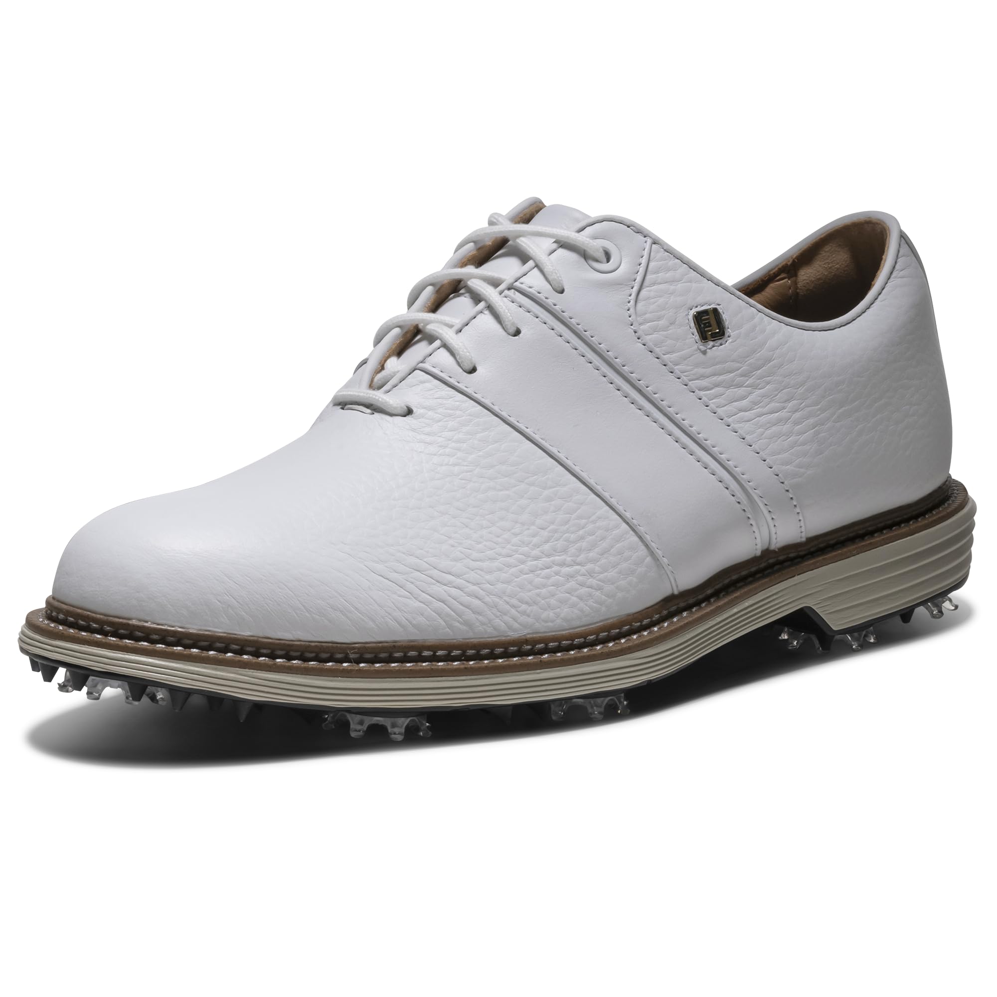 Footjoy Premiere Series Packard Chaussures de Golf pour Homme, Blanc/Blanc, 45 EU M