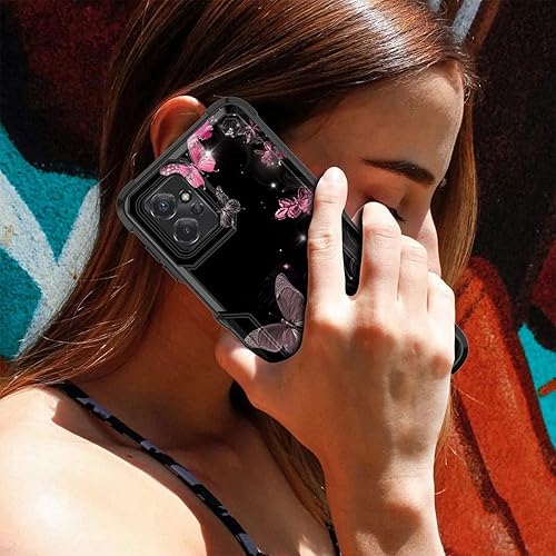 Miniatura 7 de Funda para Moto G Power 5G 2023, doble capa, protección contra caídas de grado militar de 10 pies, antideslizante, resistente a prueba de golpes,