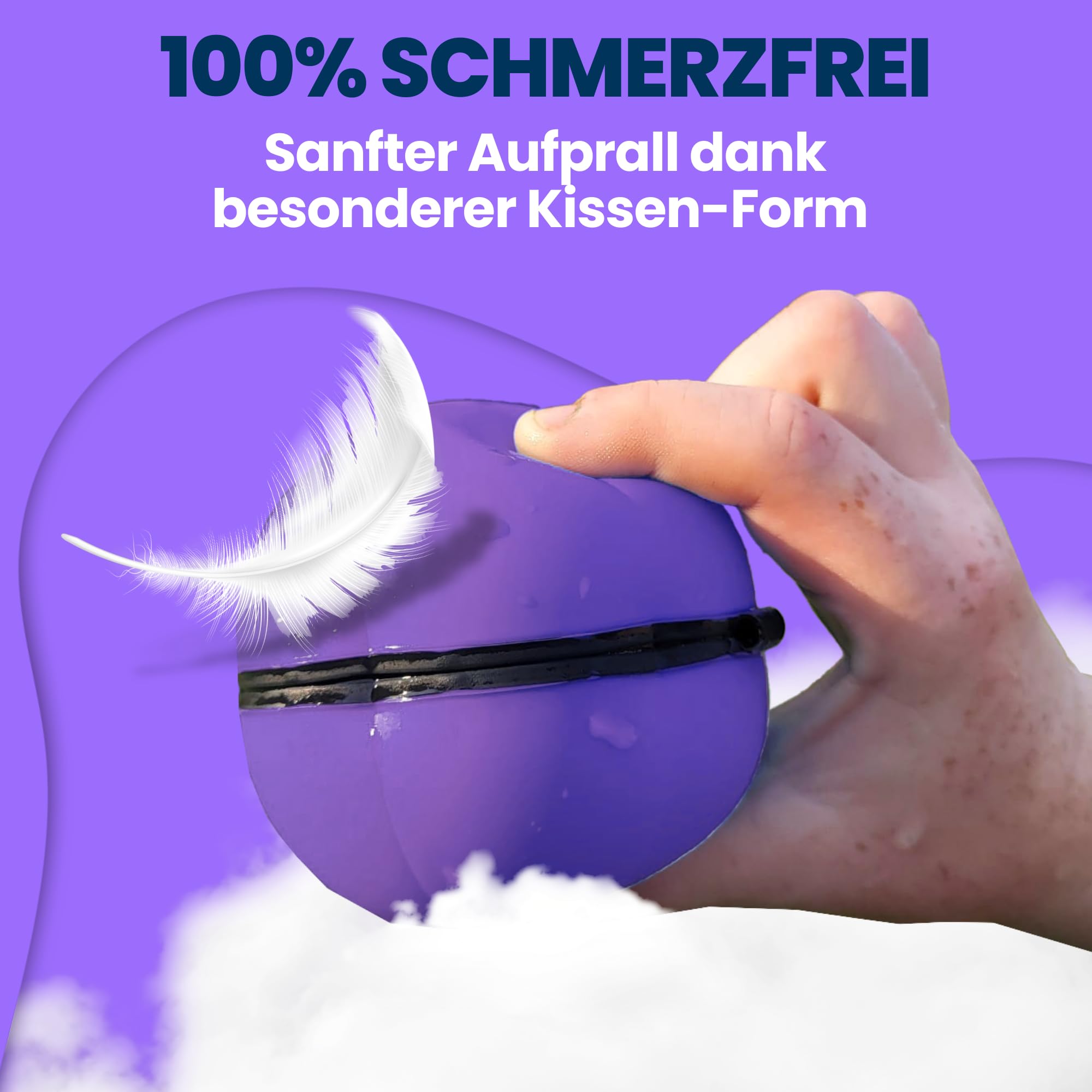 12x Wasserbomben wiederverwendbar in 2 starken Team-Farben [in 1 Sekunde befüllt] - Premium Silikon für RIESEN Spaß - magnetische Wasserbomben selbstschließend - Gartenspielzeug Kinder - Set
