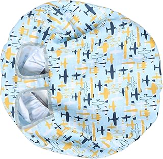 Beaupretty High Chair and Shopping Cart Cover Seat Protector Dining Chair Replacement Cover with Cartoon Design for Easy Cleaning and Wide Compatibility