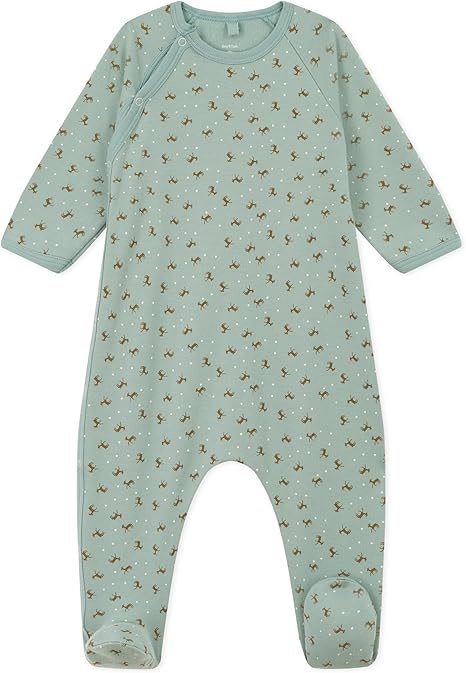 Pyjama Bébé Petit Bateau - Cœur Rayé En Coton - Pour Garçon Et Fille