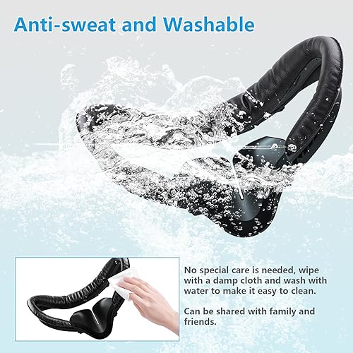 Miniatura 5 de Paquete de 2 almohadillas faciales para Oculus Quest 2, almohadilla facial y cubierta facial, almohadilla antiempañamiento a prueba de sudor para VR