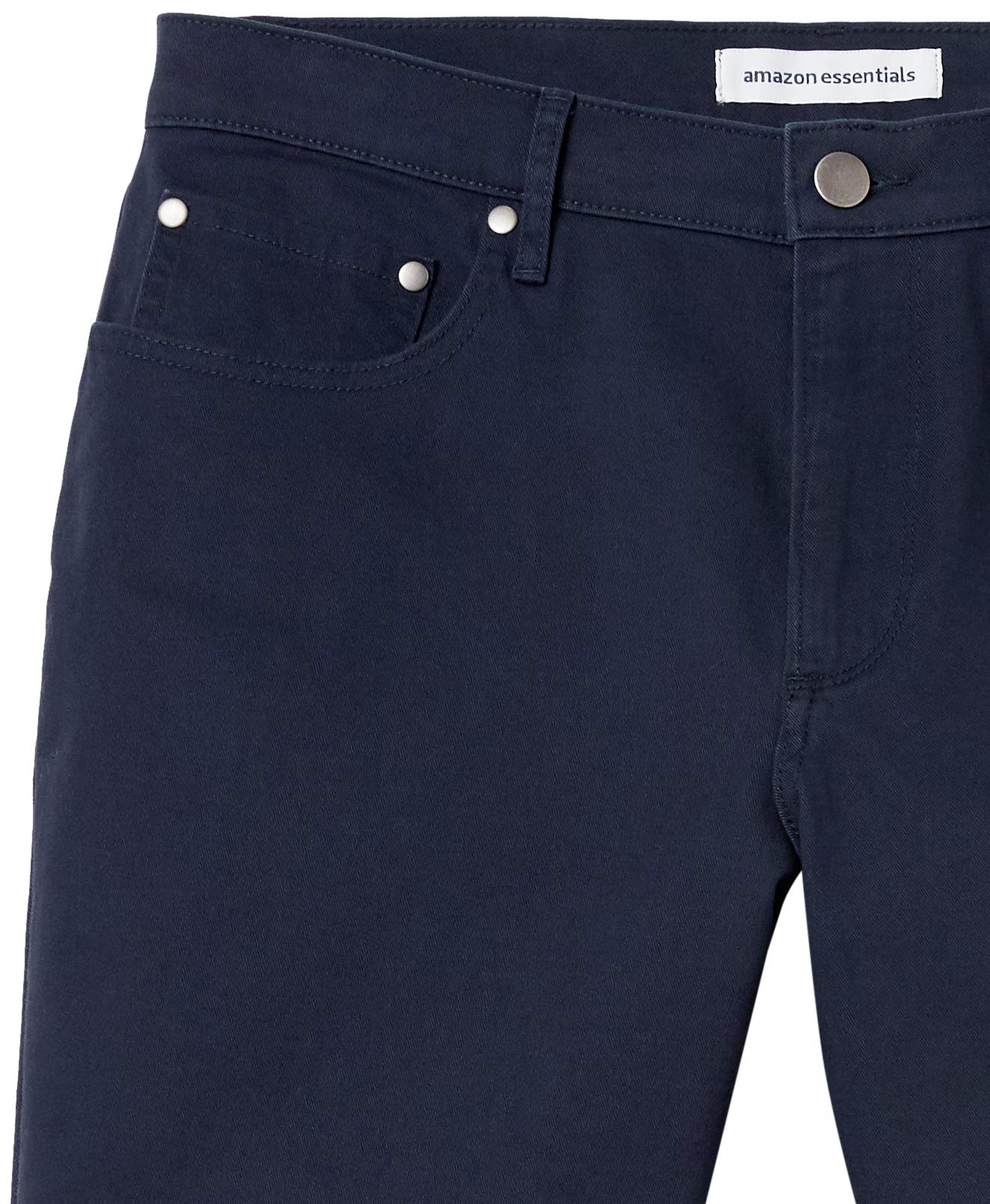 Amazon Essentials Pantalones Cortos Elásticos Corte Ajustado 5 Bolsillos Entrepierna 17,8cm Hombre