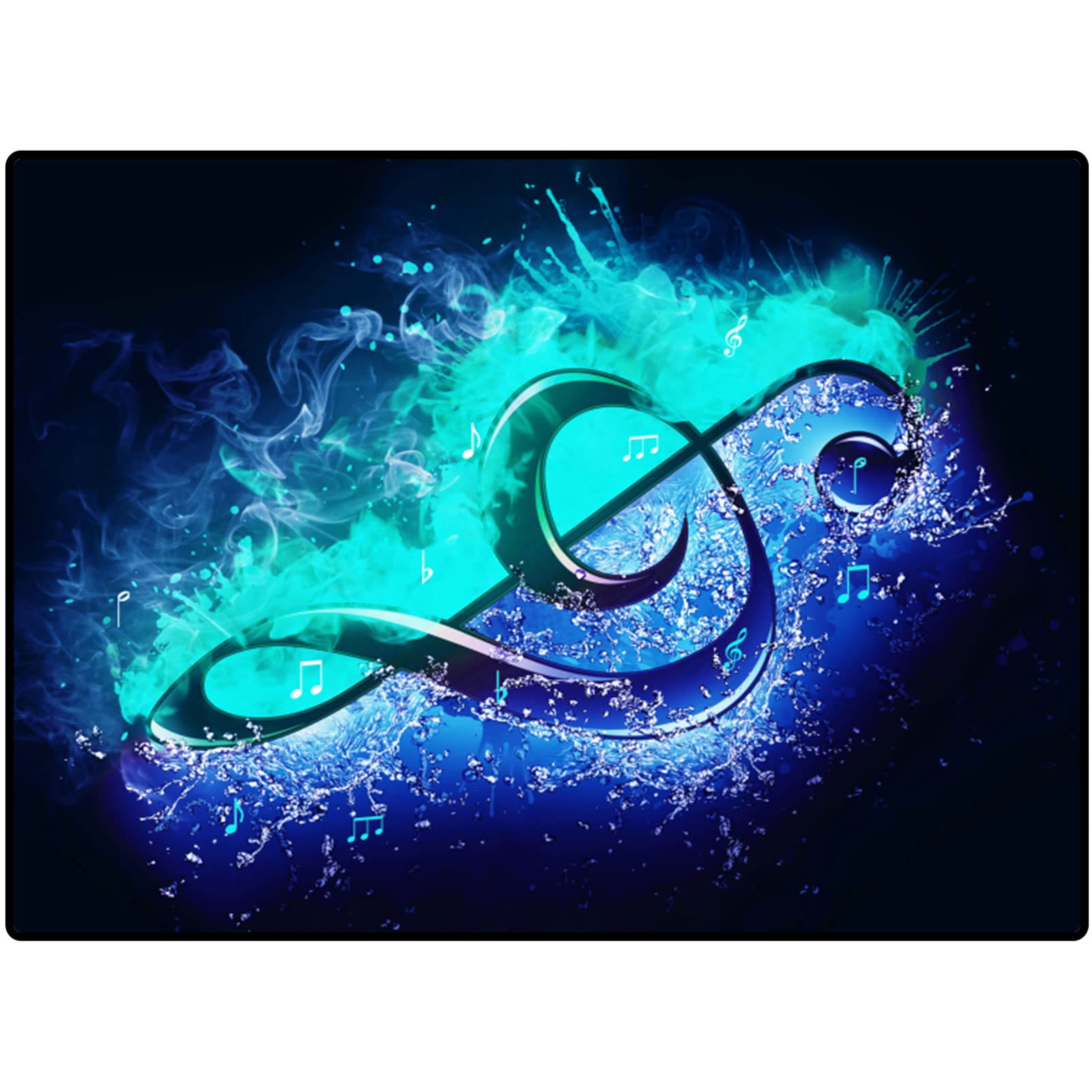 Eyzo A Drum Rug Drum Mat Soundproof Mat Drum Carpet For Drums & Percussion Electronic Drums Bass Drum Snare Drums Racks Guitars Drum Kit Etc Musical Instruments Non Slip Blanket Mat, 160Cmx140cm