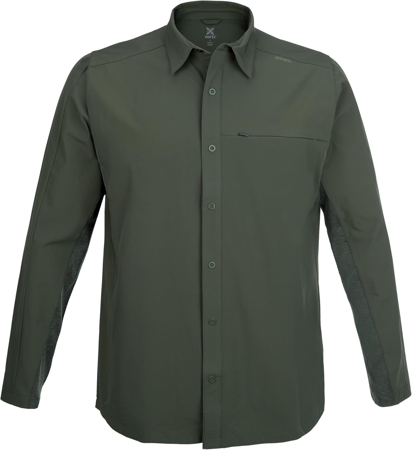 Vertx Expedition Men's Long Sleeve Shirt, Tactical, CCW Compatible, with Sun Protection