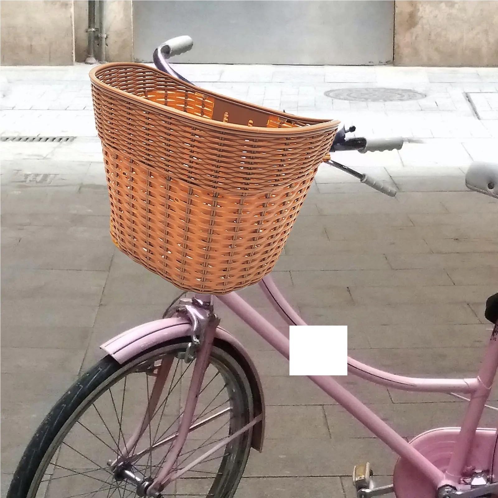 Cesta de Bicicleta con Manillar Delantero PP