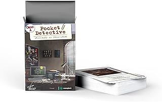 MeepleBR, Pocket Detective – Caso A, Jogo de Cartas Família, 1 a 6 jogadores