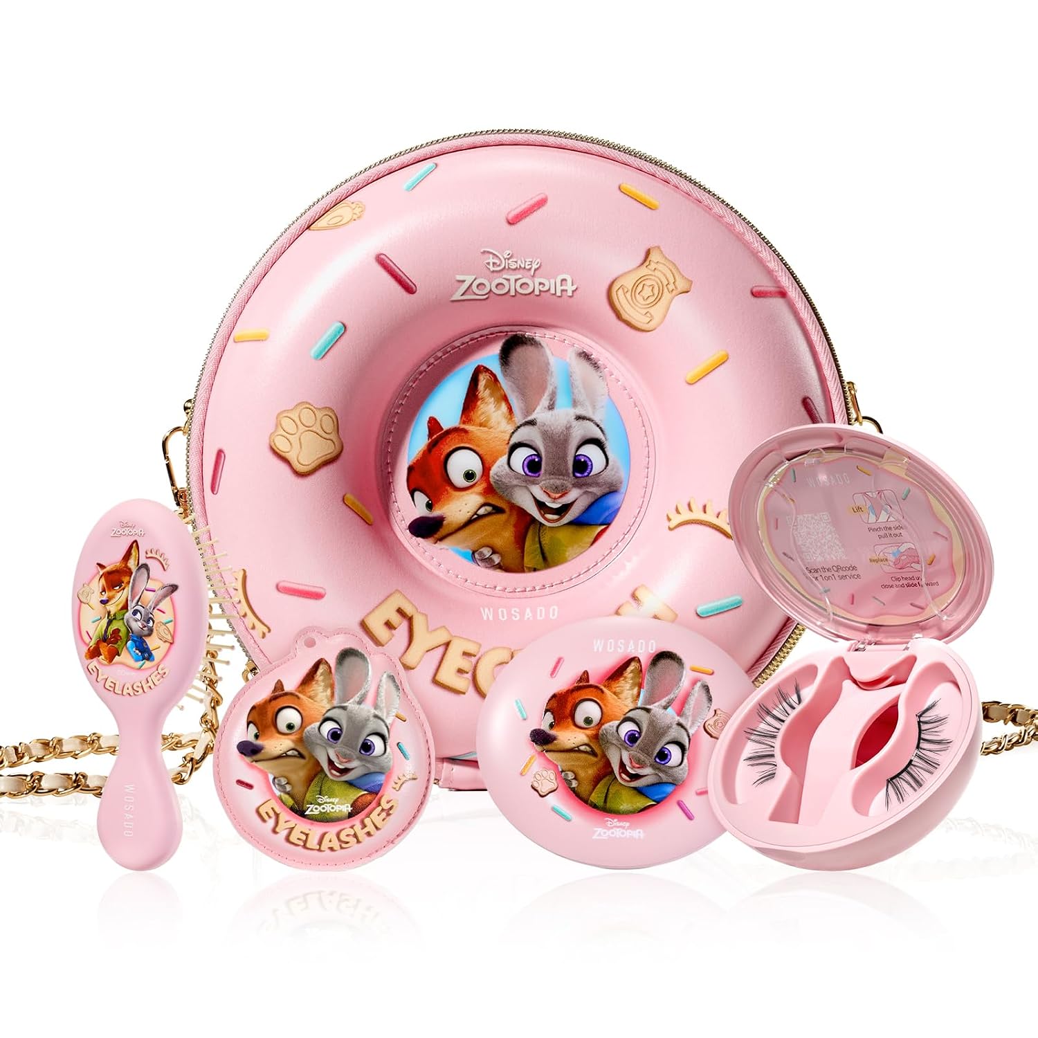 WOSADO Disney Judy Magnetic Eyelashes Kit - Cruelty-Free