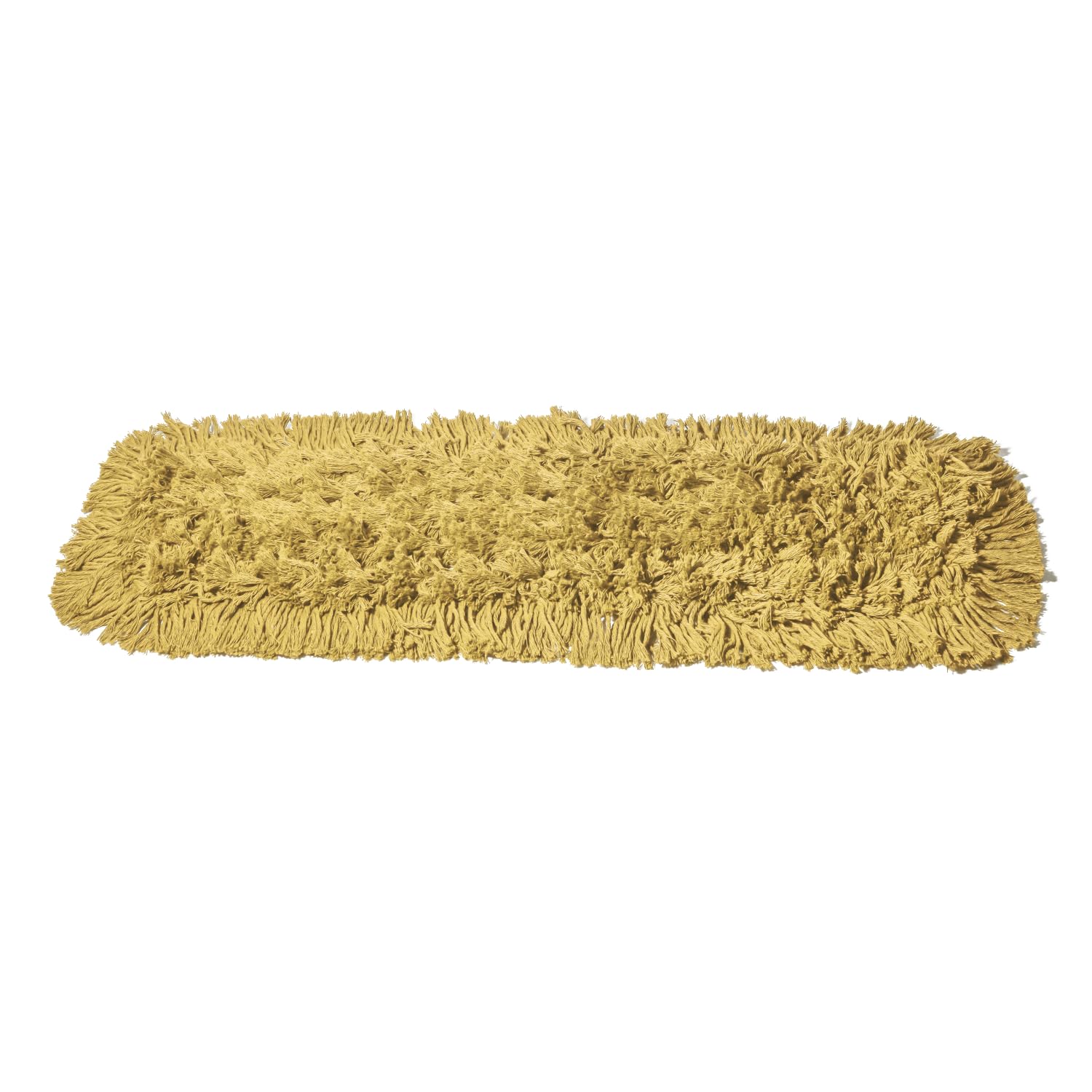 Tidy Tools Commercial Dust Mop Replacement Head - 24 X 5 in. Cotton Nylon Reusable Mop Head, Industrial Dust Mop Refill for Floor Cleaning & Janitorial Supplies, Yellow