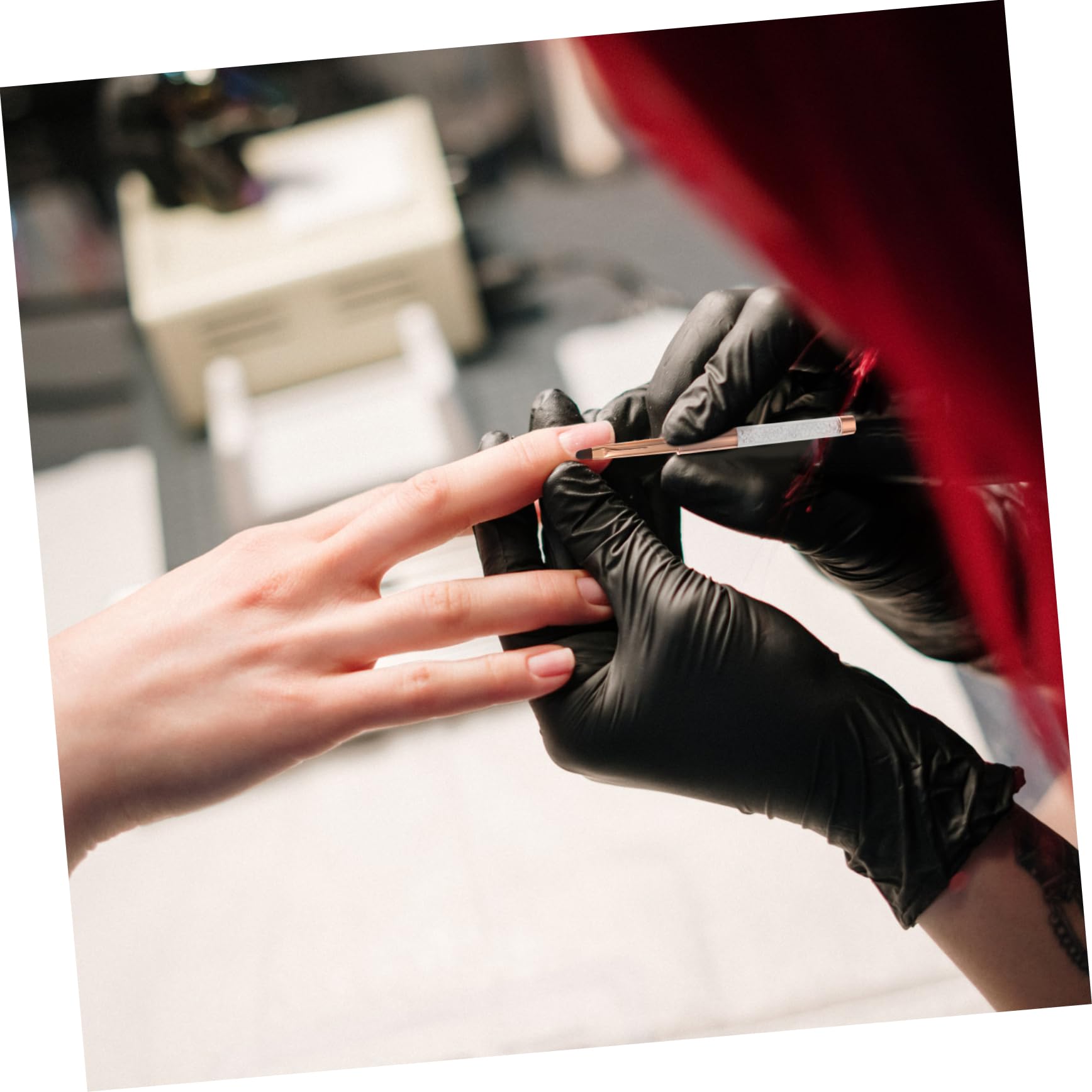 Healeved 5pezzi Pennarello Per Unghie Creativo Pennello Per Nail Art Gel Pennino Leggero e Riutilizzabile Per Decorazione Unghie Strumento Professionale Per Manicure Art Fine