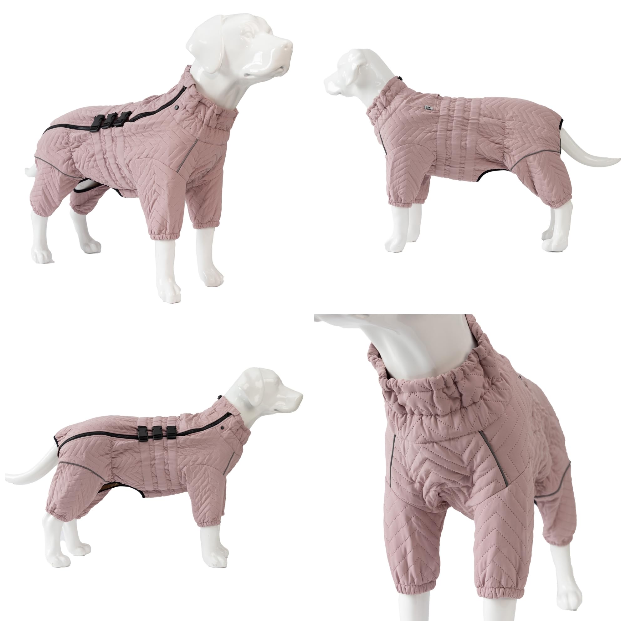 lovelonglong Warm Dog Coat Double Layers Dog Vest - Image 3