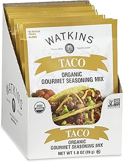 15 Best Dinner Recipes for Easy Everyday Cooking 63 Watkins Organic Taco Gourmet Seasoning Mix, 1 oz. Packets,12 Count(Pack ...