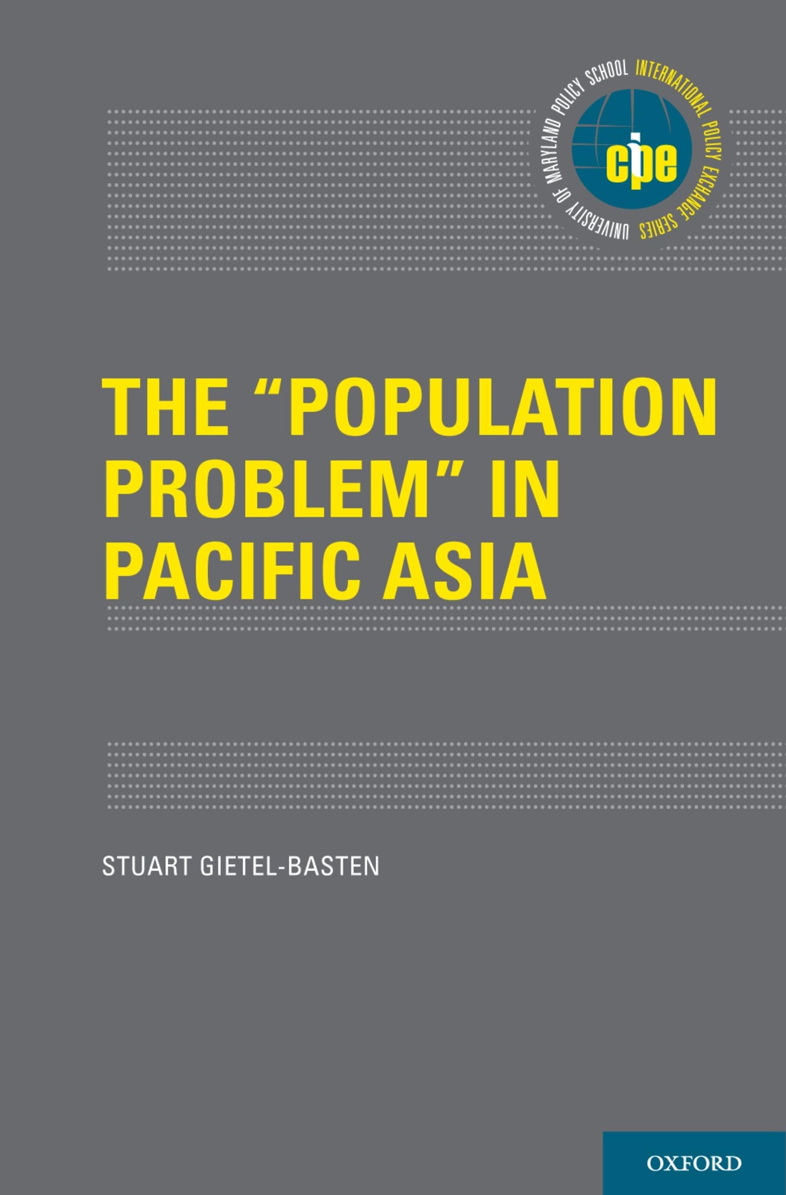 The "Population Problem" in Pacific Asia (International Policy Exchange Series)