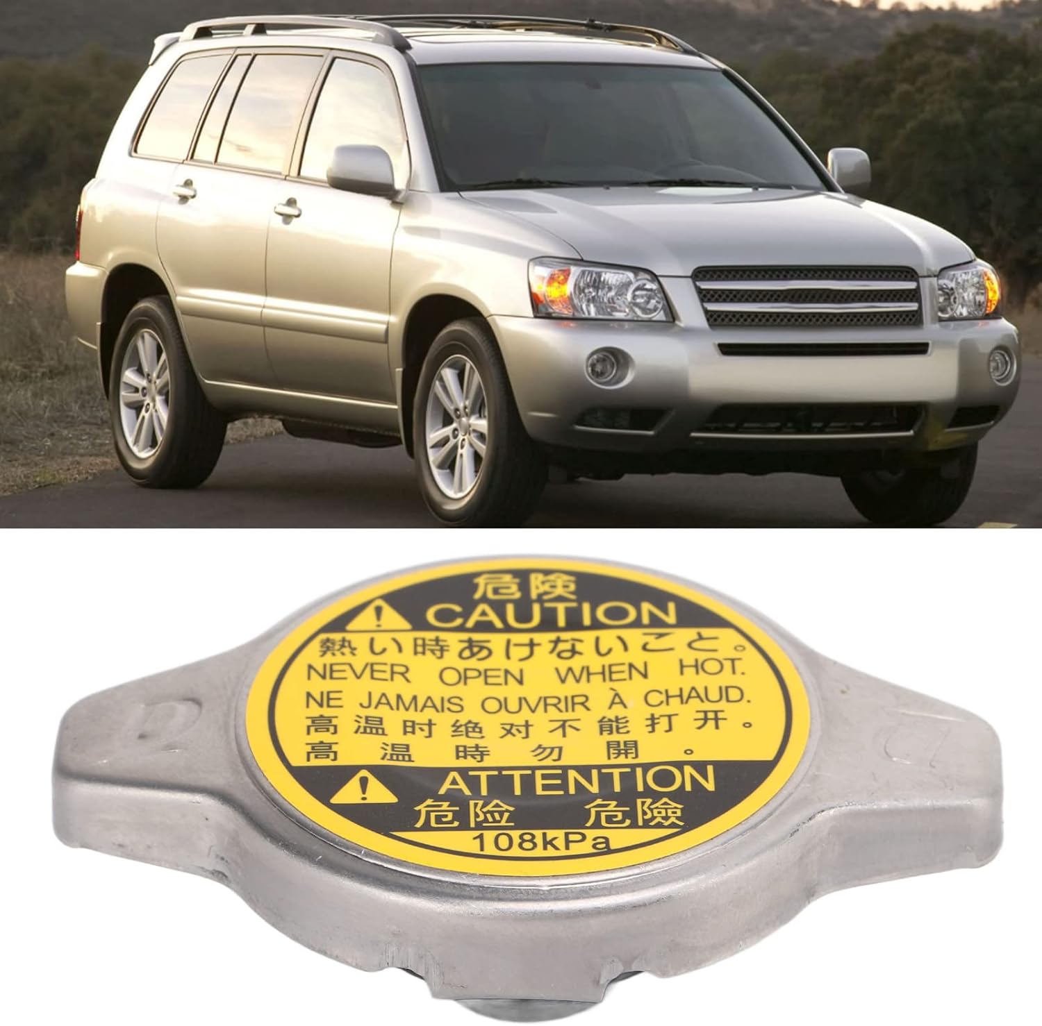 Radiator Cap for Highler Rx300 Rx330 16401-20353 16401-31650 16401-75440-Pz