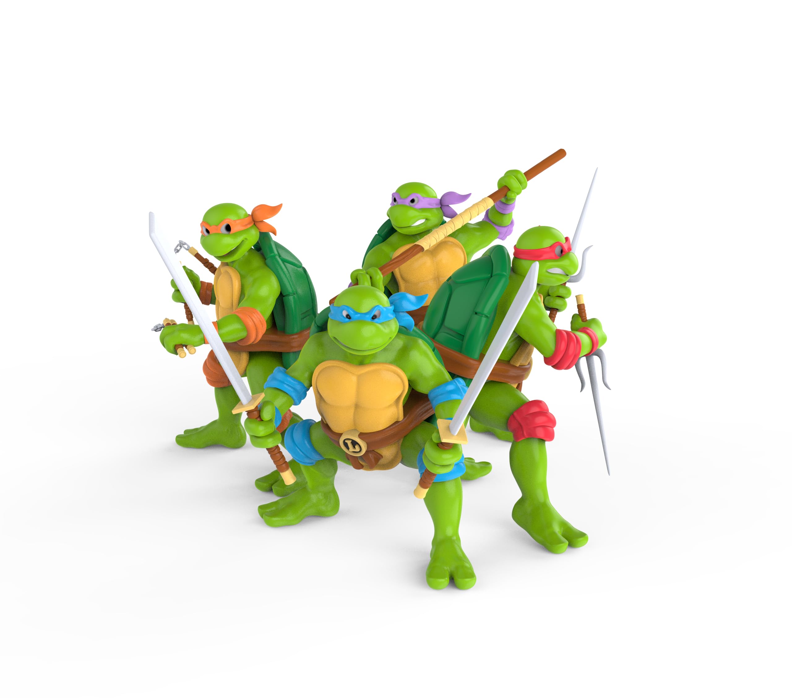TMNT サムライ タートルズ 4体セット Comansi Teenage Mutant Ninja Turtles Gift Box Set of 4 Figurines