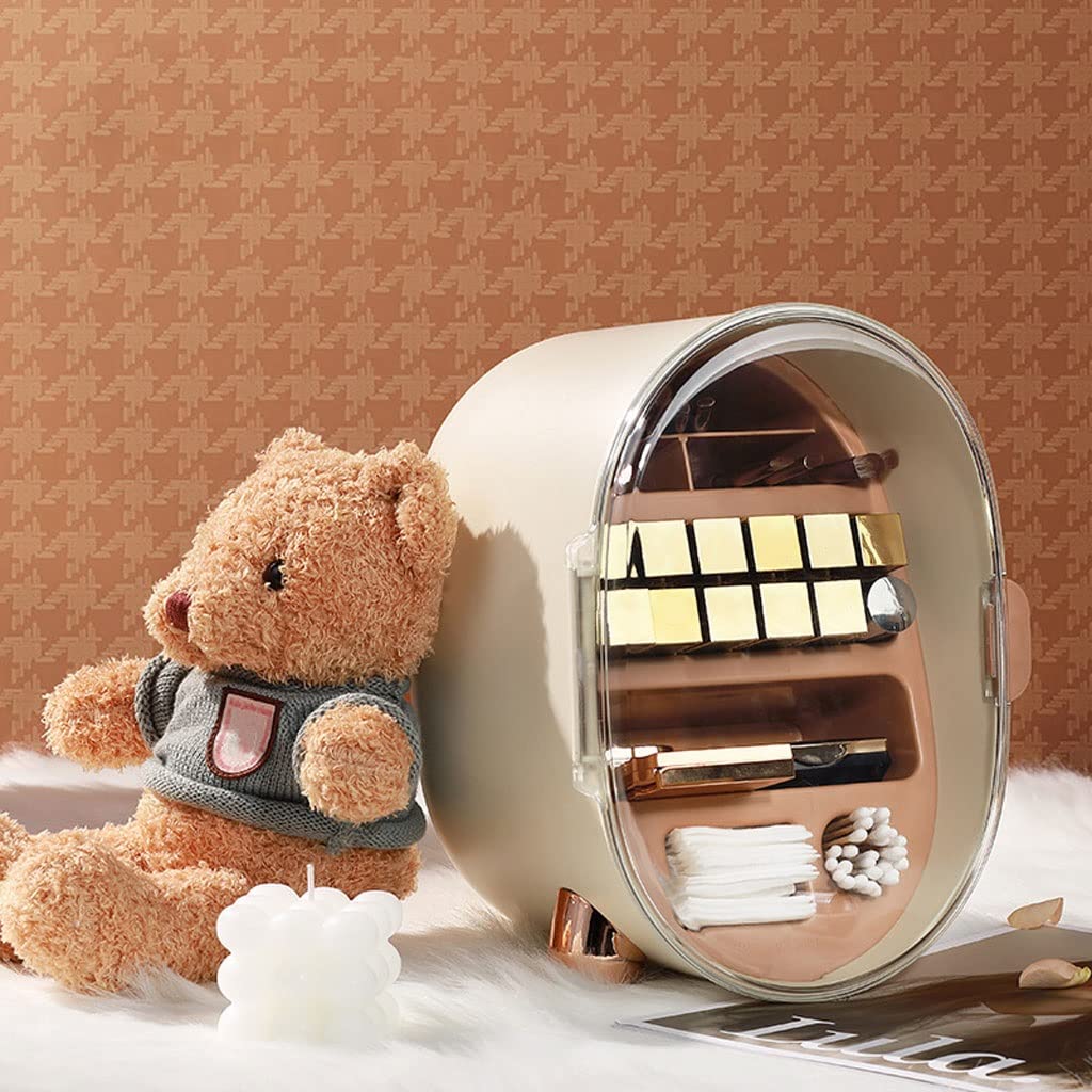 Rangement Maquillage Boîte de Rangement cosmétique Rouge à lèvres Multi-Grille Convient for Salle Bain Chambre Commode Coiffeuse(A)
