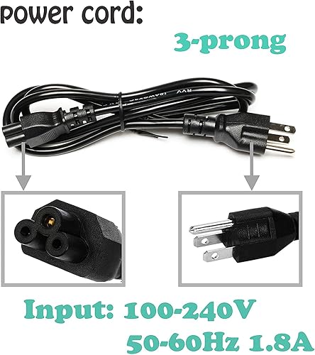 Miniatura 4 de Cargador adaptador de CA para tableta HP EliteBook Revolve 810 G3; HP EliteBook 850 G2 Notebook PC; PC todo en uno HP 20zw, 20-r010zw.