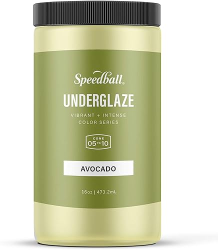 Miniatura 74 de Speedball Underglaze, Turquesa, tarro de 16 onzas