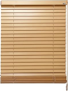 Natural Poplar Wood Venetian Blinds, 34